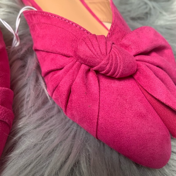 Pink A New Day bow mules 🎀 - Picture 4 of 8
